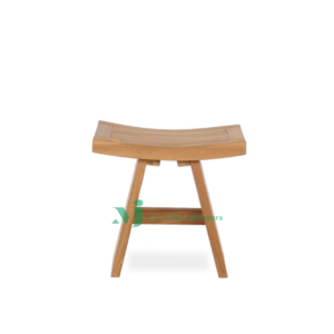 stool block teak wood