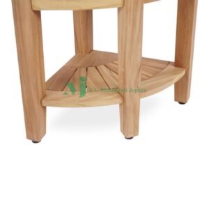 NANDER TEAK WOOD STOOL