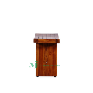 stool block teak wood