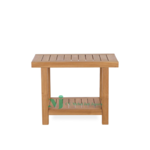 TEAK WOOD RECTA STOOL