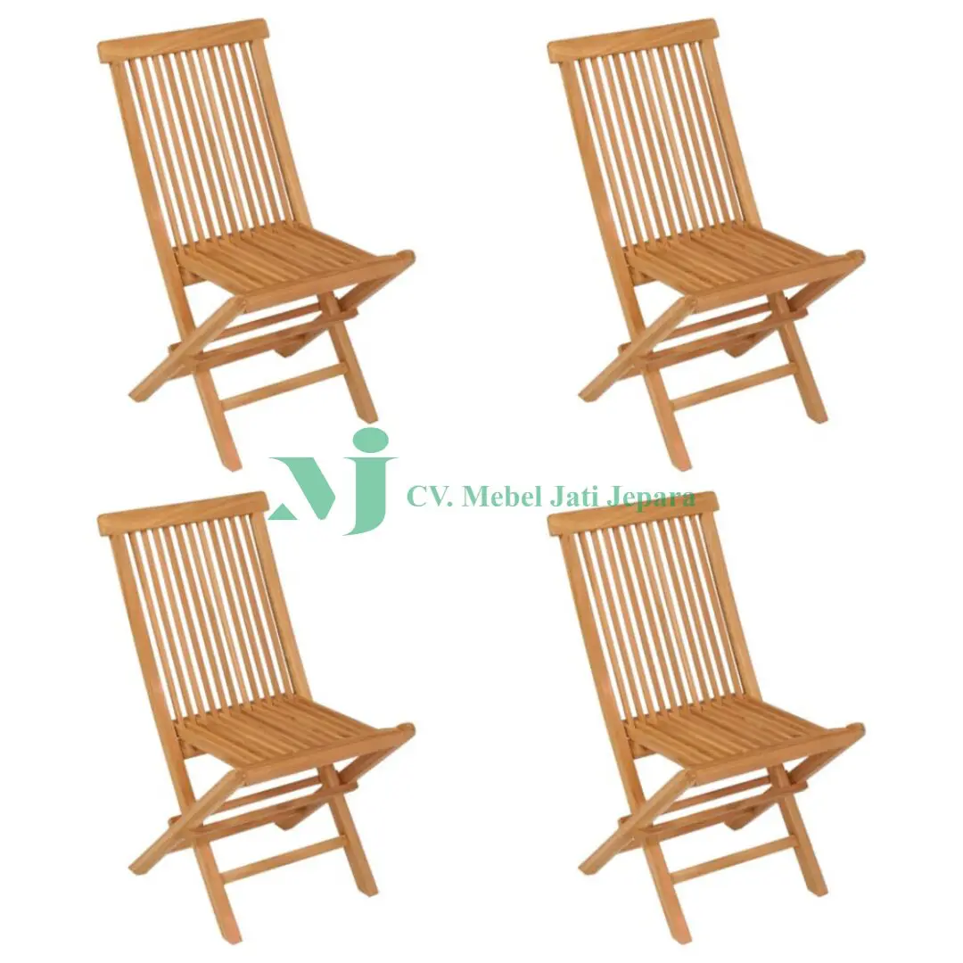 FOLDING CHAIR AND FOLDING PATIO TABLE SET GARDEN OUTDOOR