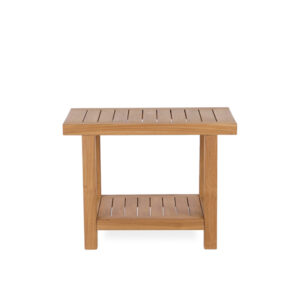 TEAK WOOD RECTA STOOL